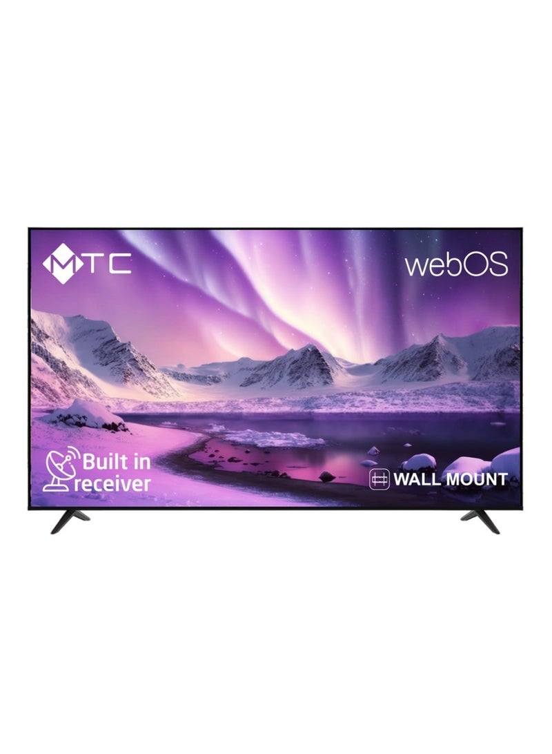 تلفزيون ذكي من ويبوس ، 55 بوصة، M4KD55SWOSBB25-UHD